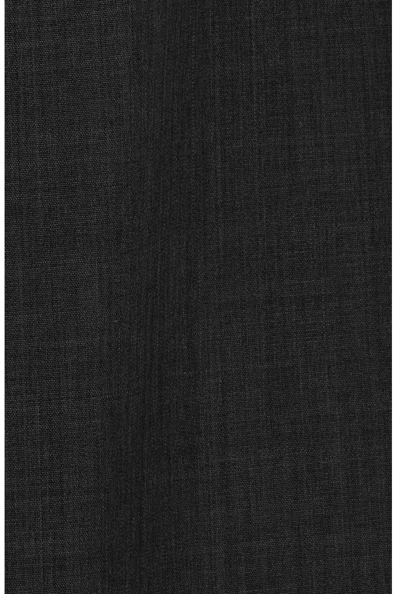 Exposed Boxer Layer Pleated Straight Leg Trousers, Alternate, color, 001 BLACK