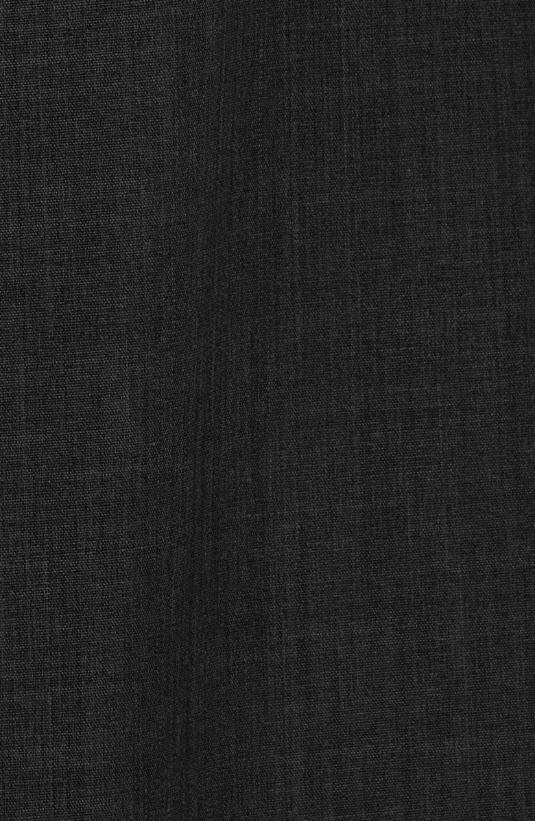 Alexander Wang Exposed Boxer Layer Pleated Straight Leg Trousers, Alternate, color,