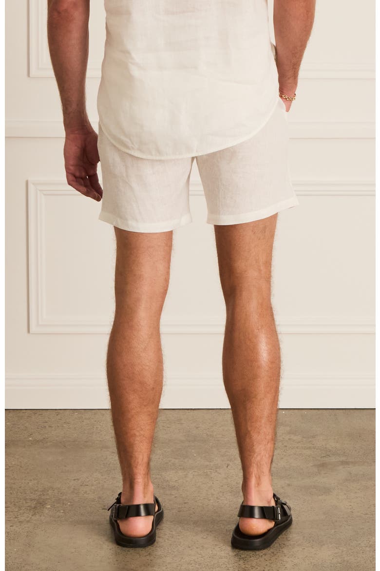 Atelier Connor Shorts, Alternate, color, White
