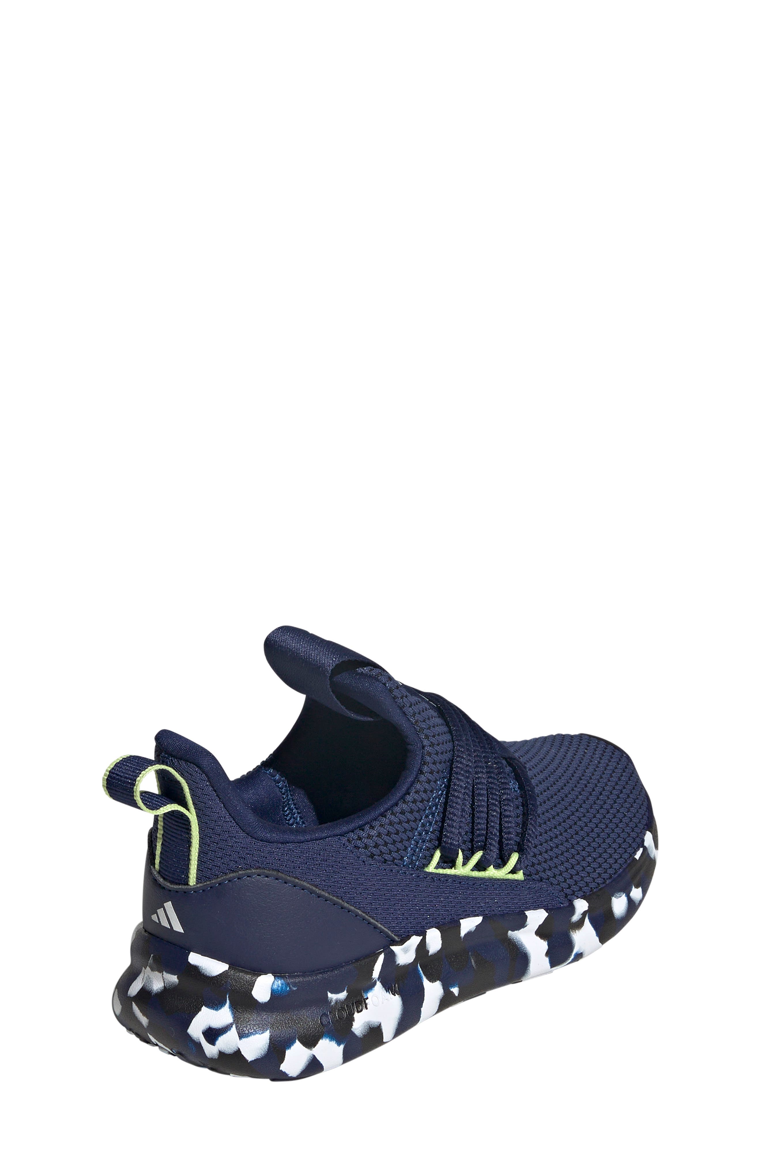 adidas Kids' Lite Racer Adapt 7.0 Sneaker, Alternate, color, Dkblue/Ftw