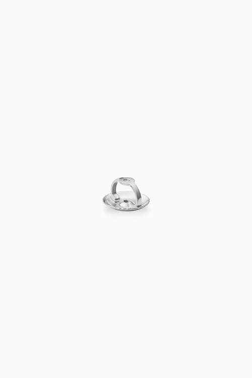 Oradina 14k Gold Shine Bright Diamond Single Mini Stud In White Gold