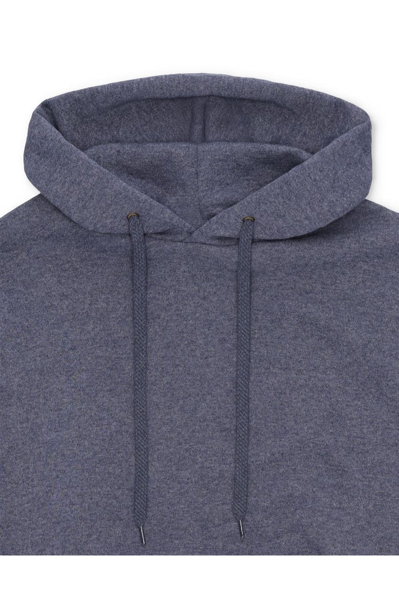 Fortela Cotton Hoodie Sweatshirt with Hood, Alternate, color, Navy Blue