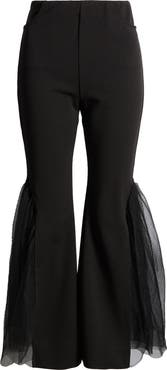 NIKKI LUND Molly Mesh Flare Pants