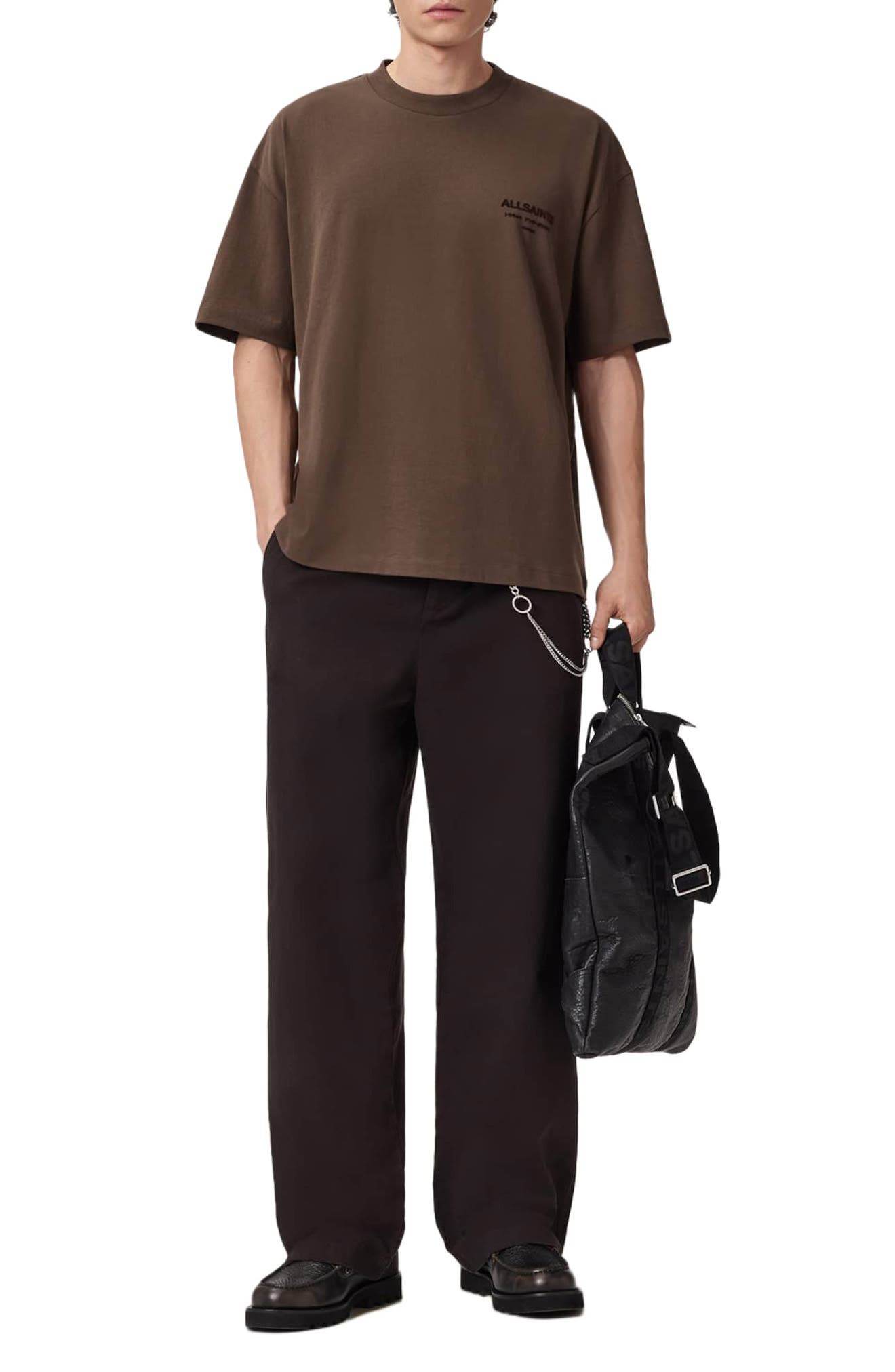 Мужские AllSaints Xander Crewneck T-Shirt — фото 6