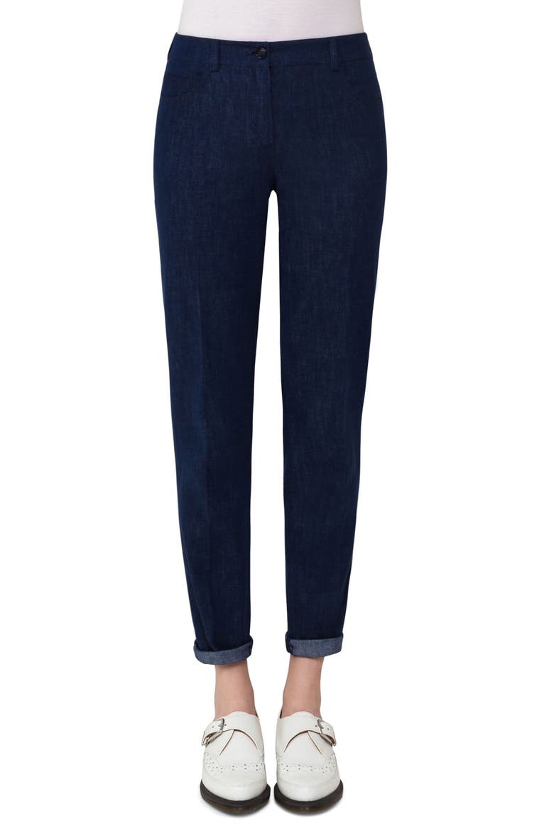 Slim Stretch Denim Pants, Main, color, DENIM