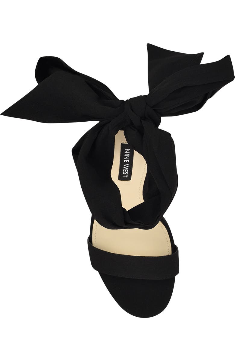 Nine West Maddie Stiletto Sandal, Alternate, color, Black