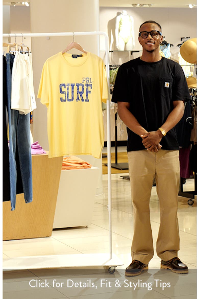 Surf Cotton Graphic T-Shirt video