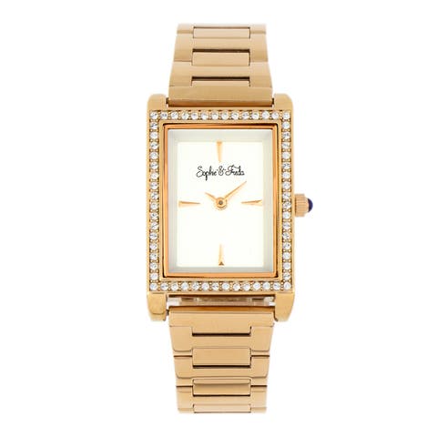 Wilmington Bracelet Watch w/ Swarovski Crystals