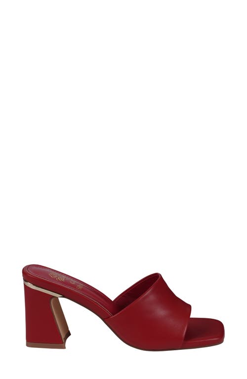 Gc Shoes Soho Slide Sandal In Red