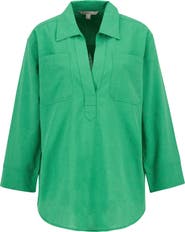 Barbour Cecile Cotton & Linen Shirt