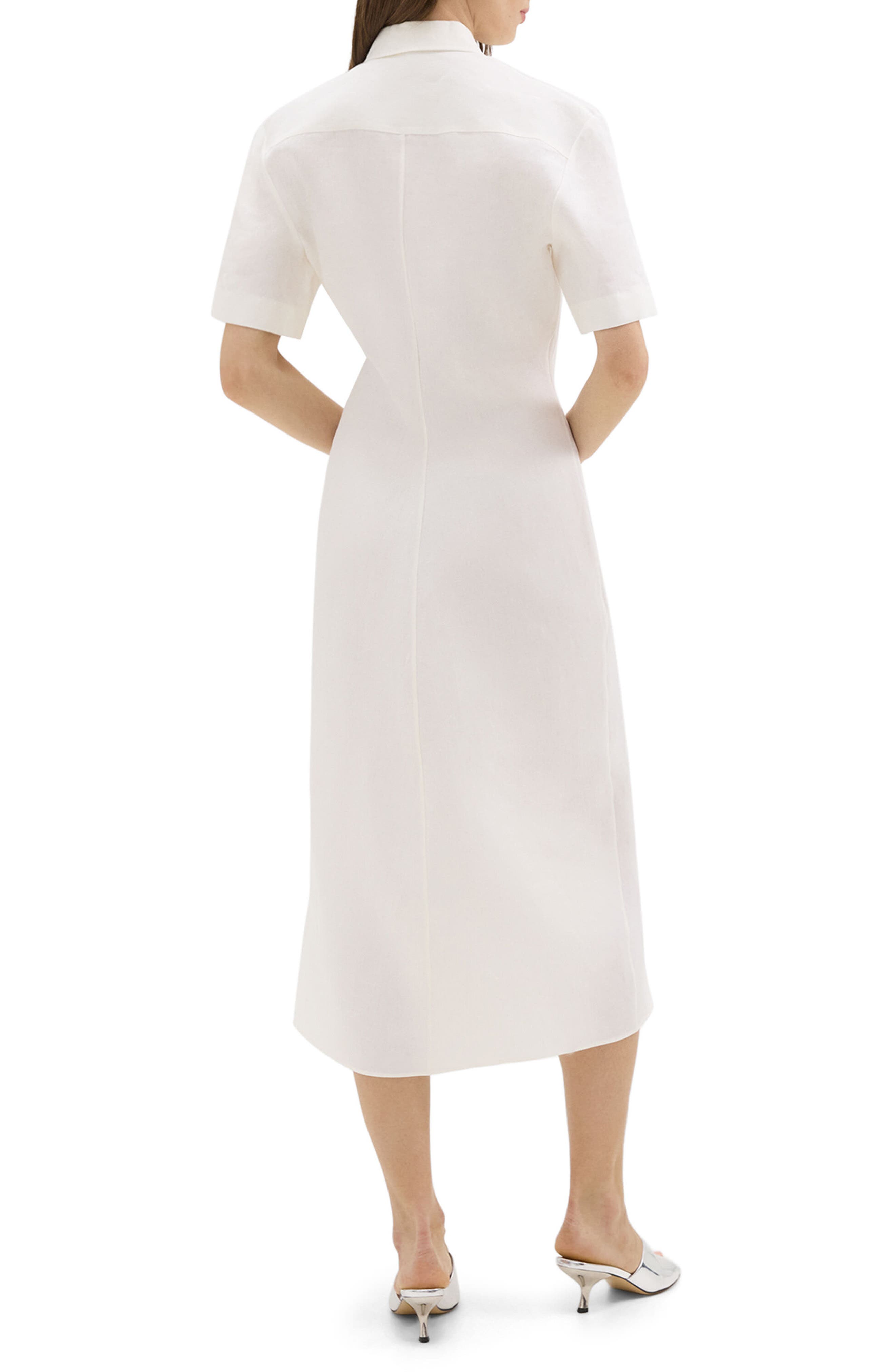 Galena Linen Maxi Shirtdress - image 2