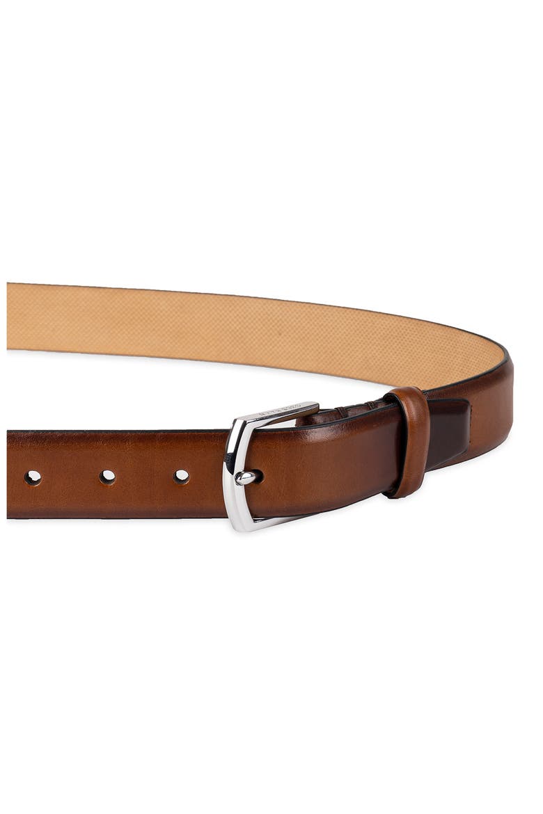 Lewis Burnished Leather Belt, Alternate, color, BRITISH TAN