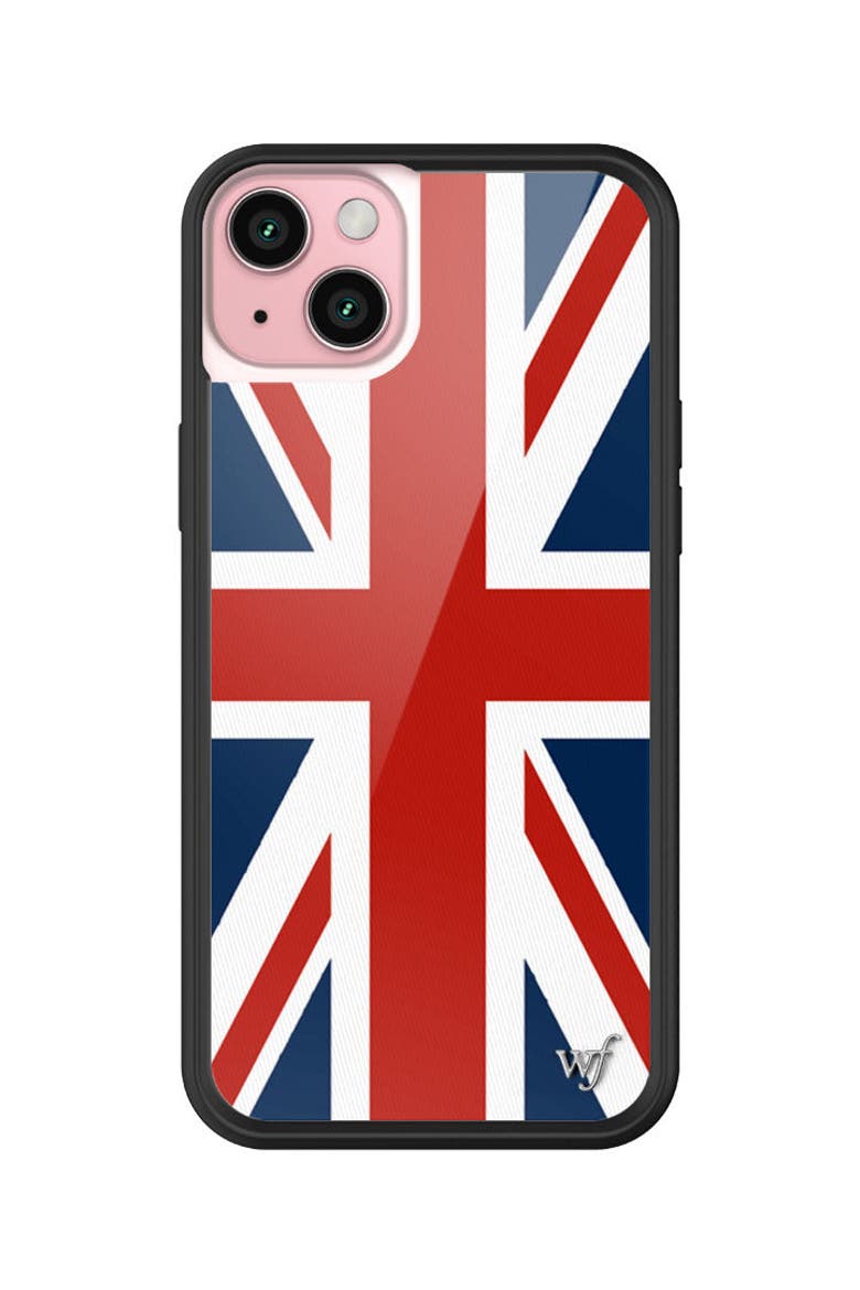 Union Jack iPhone Case, Alternate, color, Red