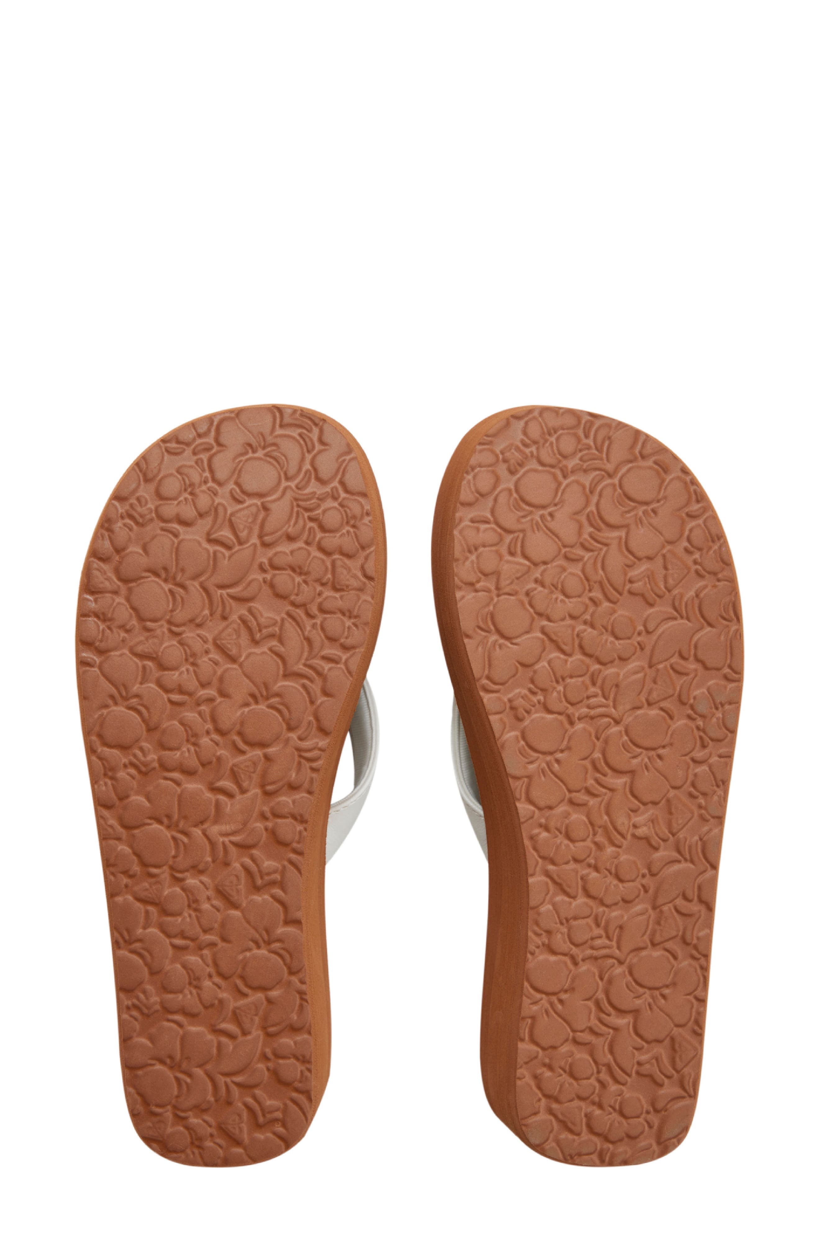 Melinda Platform Flip Flop, Alternate, color, WHITE