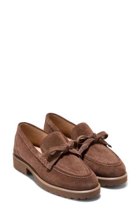 Gwendolyn Leather Bow Loafer