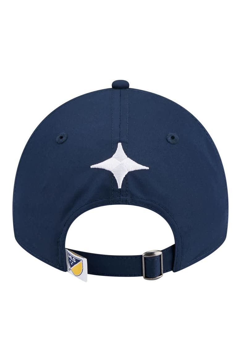 Men's New Era Navy LA Galaxy 2026 Jersey Hook 9TWENTY Adjustable Hat, Alternate, color, Navy