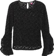 Vince Camuto Velvet Lace Top