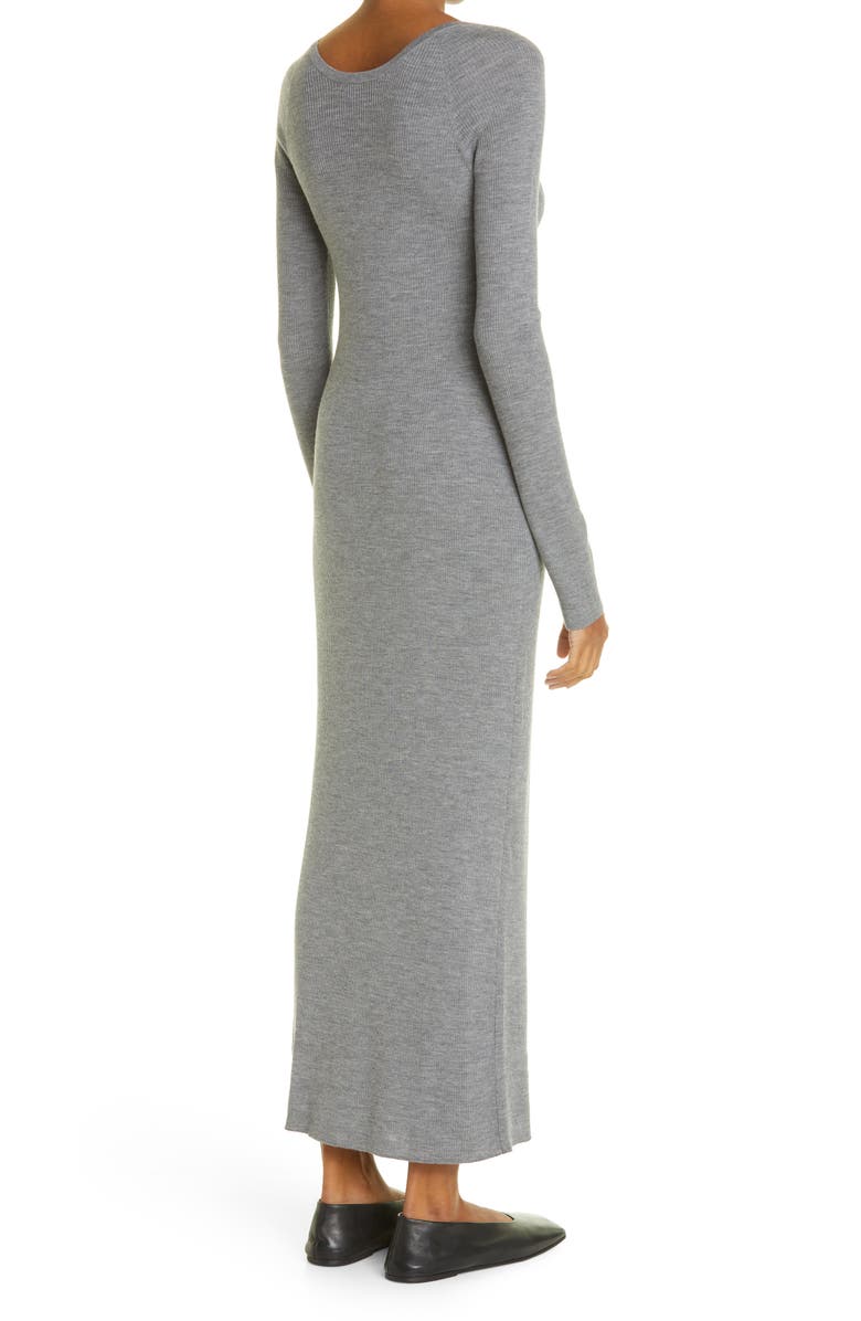 toteme wool midi dress Wool and Silk Midi Dress Toteme
