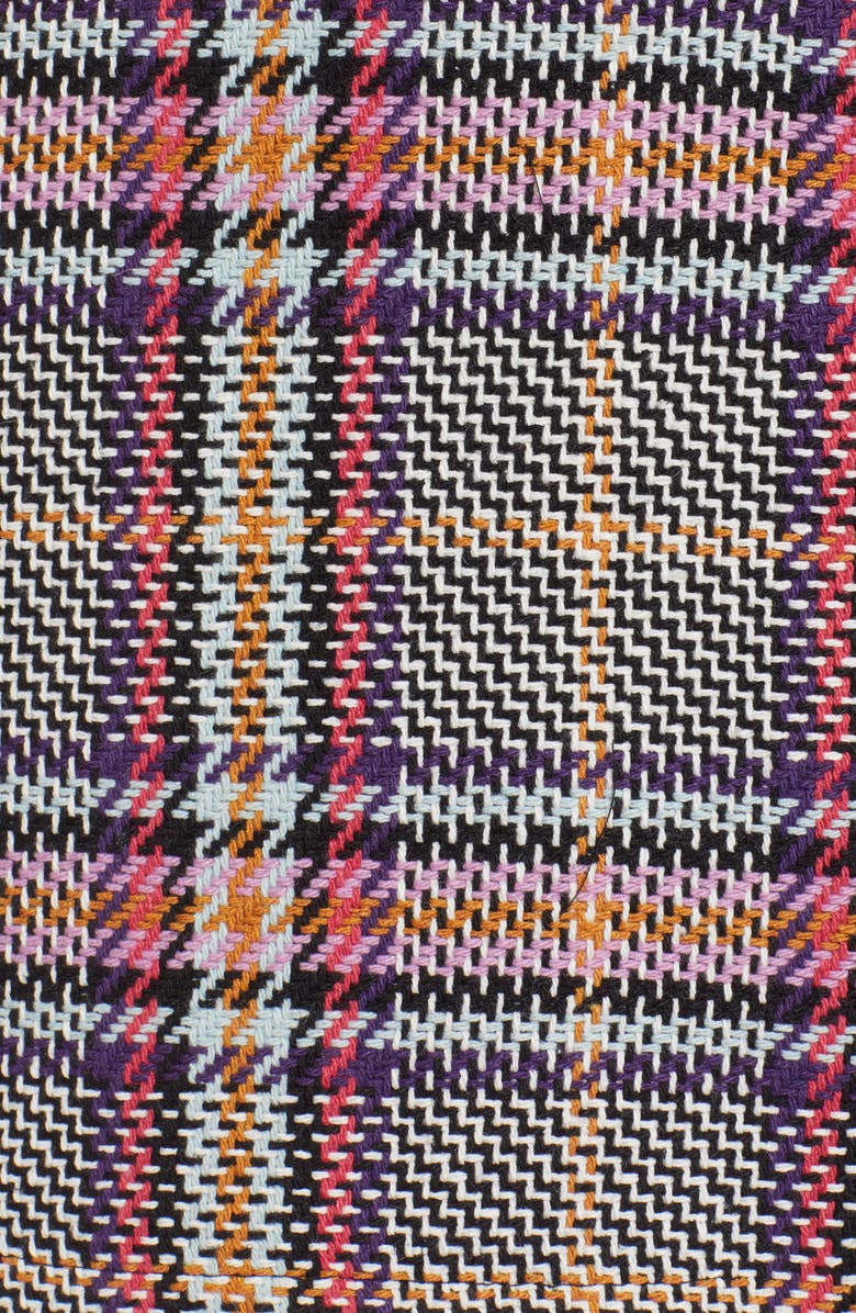 Halogen<sup>®</sup> Button Detail Plaid Skirt, Alternate, color,