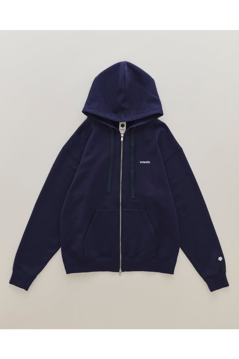 Classic Zip Hoodie, Alternate, color, Navy