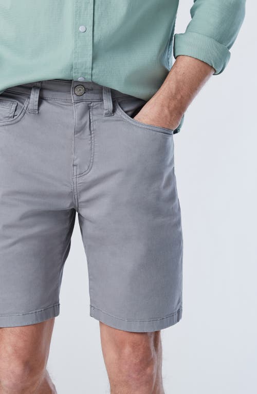 Mavi Jeans Ethan Stretch Twill Five-pocket Shorts In Shark Skin Twill