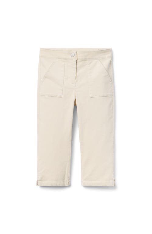 Janie And Jack The Corduroy Patch Pocket Pant In Neutral