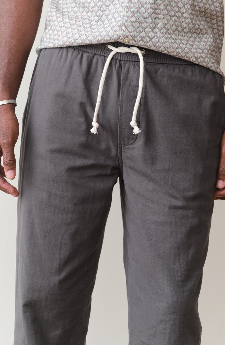 Marine Layer Saturday Stretch Cotton Drawstring Beach Pants, Alternate, color, 