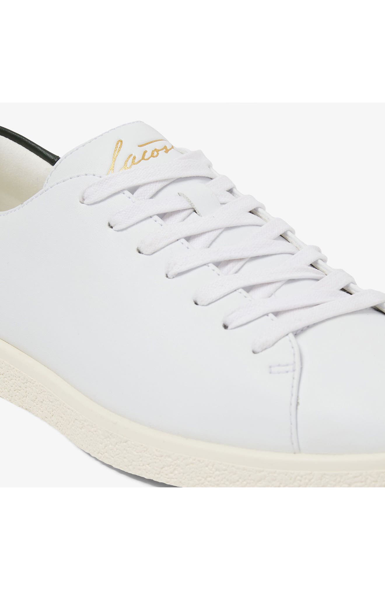 Lacoste Linecourt Low Top Sneaker, Alternate, color, White/ Off White