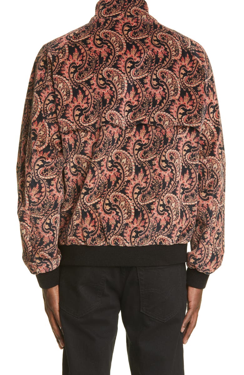 Baracuta x Needles G9 Paisley Corduroy Bomber Jacket, Alternate, color,