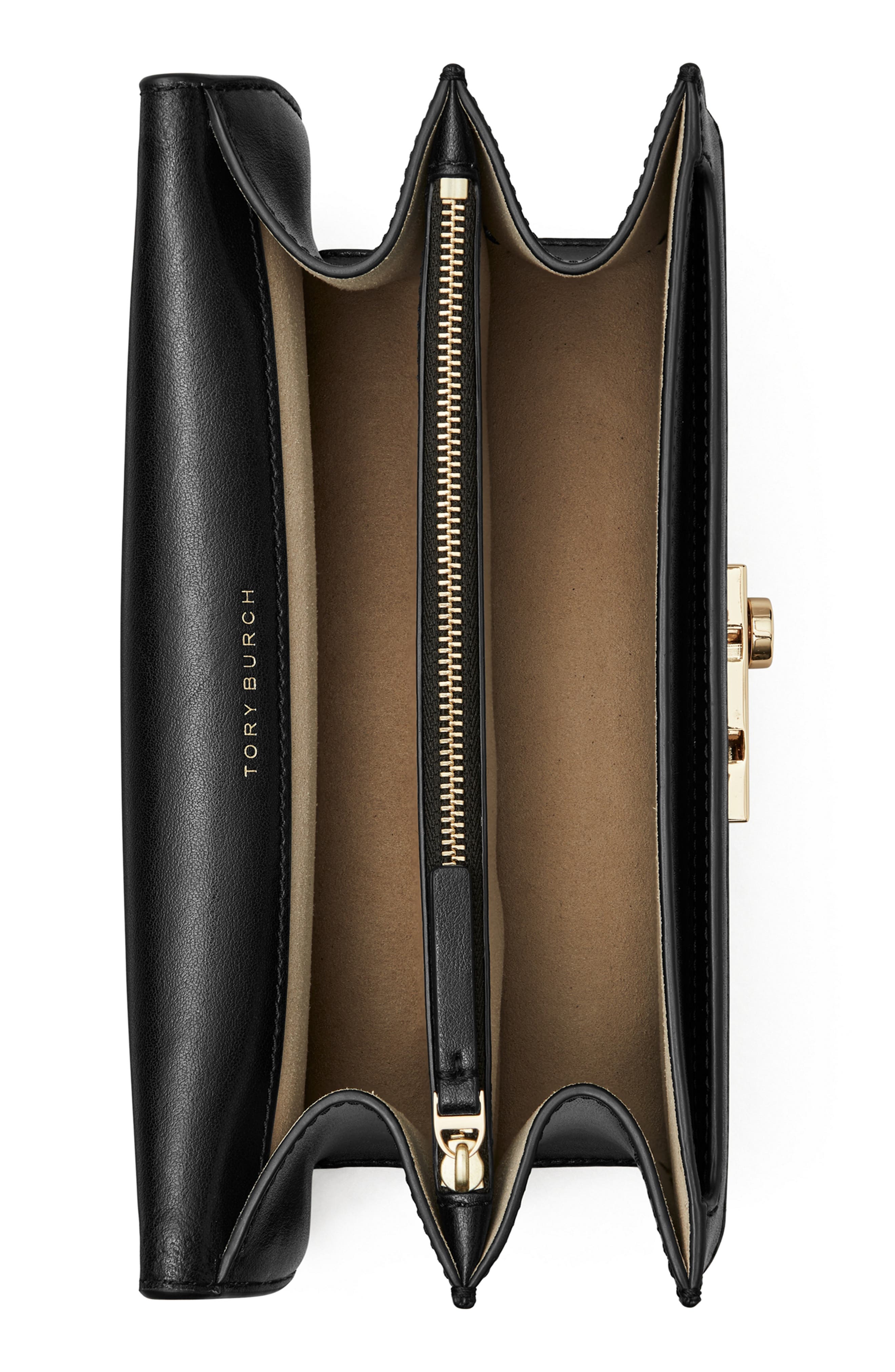 Tory Burch T Monogram Debossed Convertible Shoulder Bag, Alternate, color, 