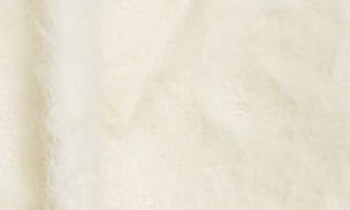 Totême Toteme Draped Scarf Alpaca Blend Funnel Neck Sweater In Ivory