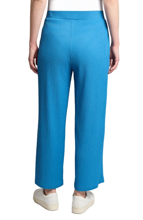 Jones New York Petite Textured Pull-on Wide-leg Pants