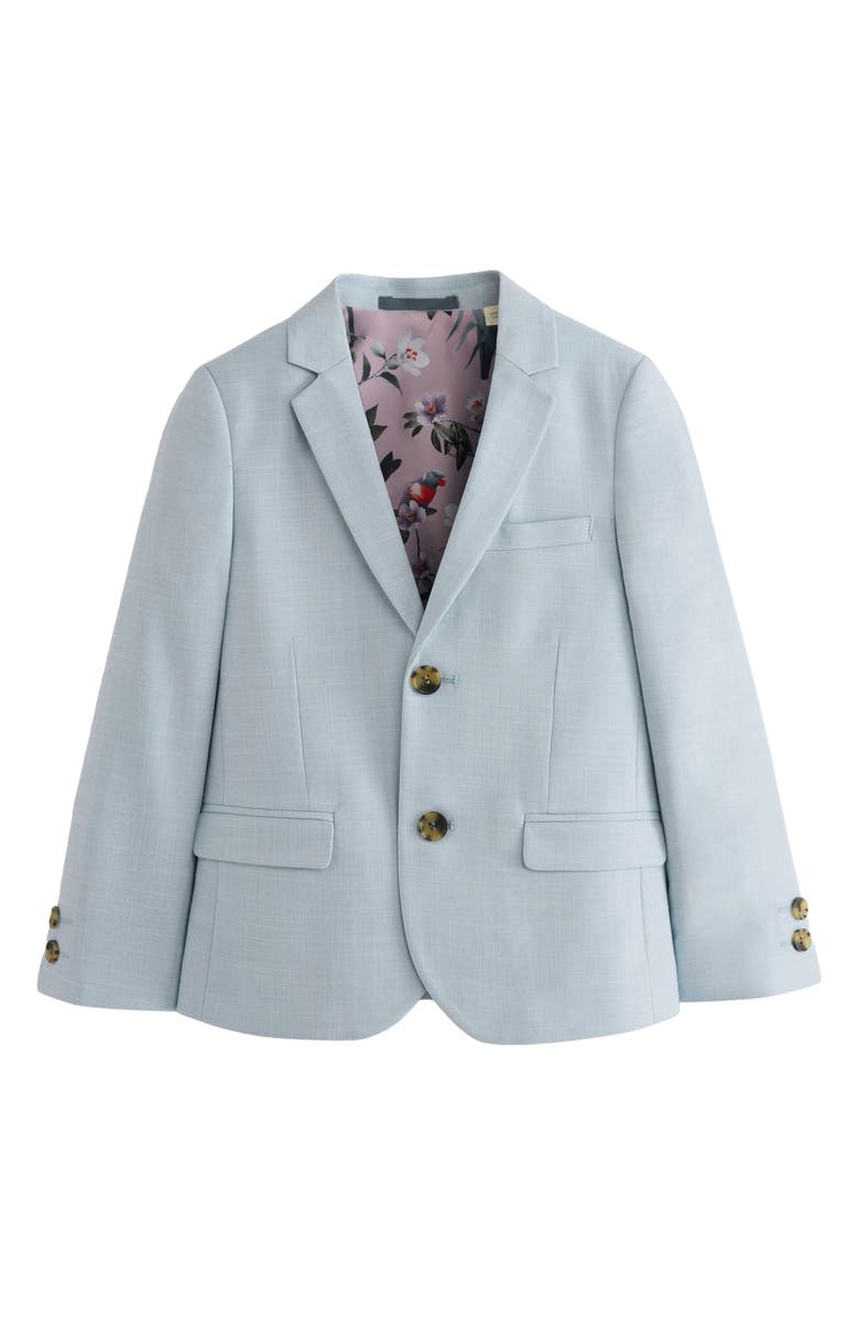 Baker by Ted Baker Kids' Solid Suit Jacket, Main, color, Blue