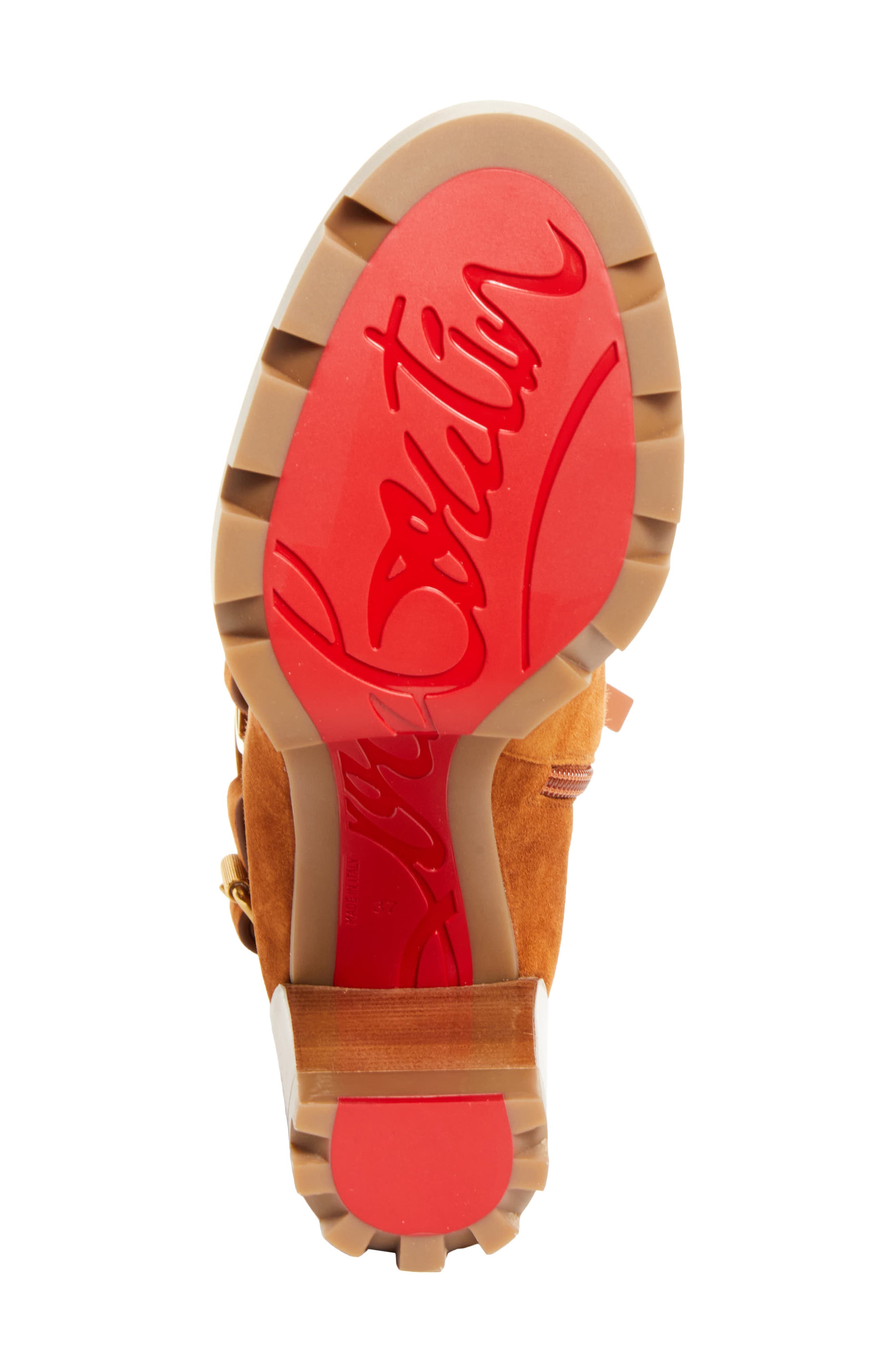 Dianouchette Leather Lug Boot, Alternate, color, 728K TOSCAN