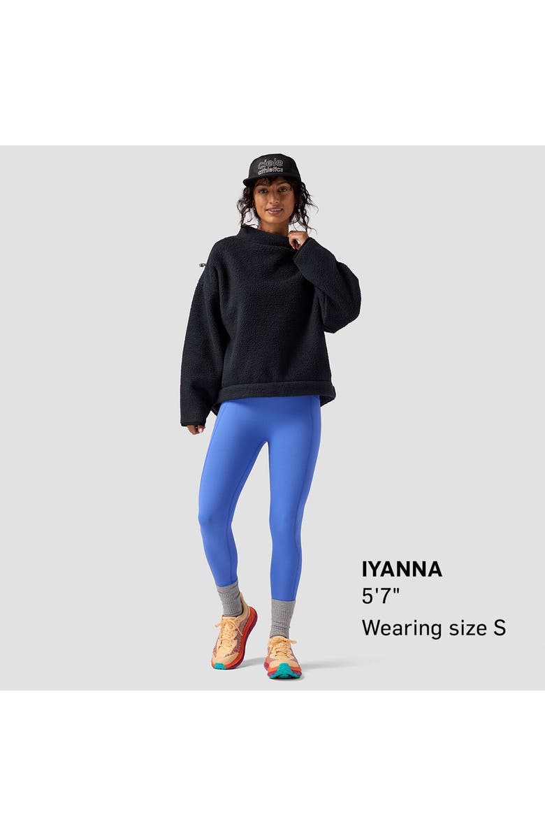 Backcountry Wander Pile-Fleece Mock-Neck Top - Women's, Alternate, color, Black