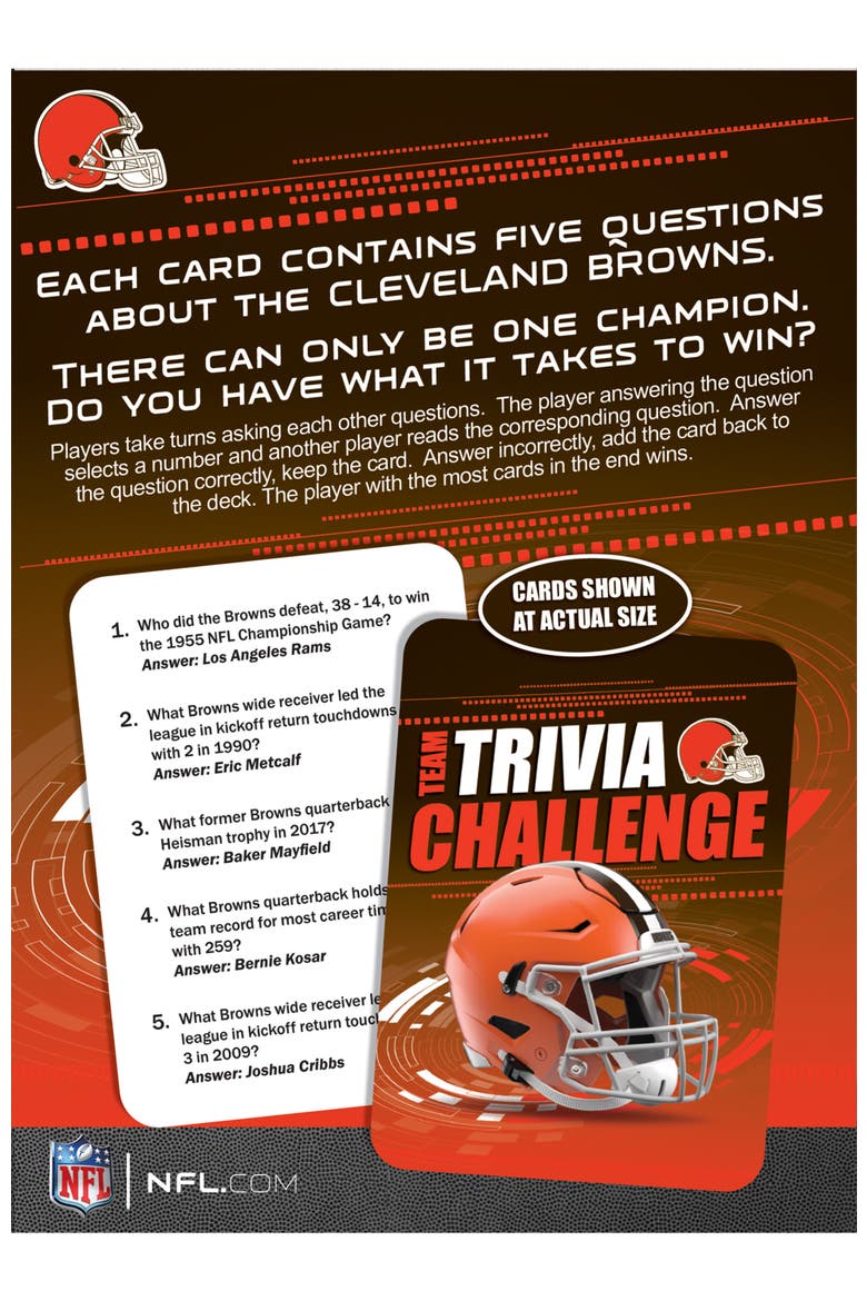 Cleveland Browns Trivia Challenge, Alternate, color, Multicolor