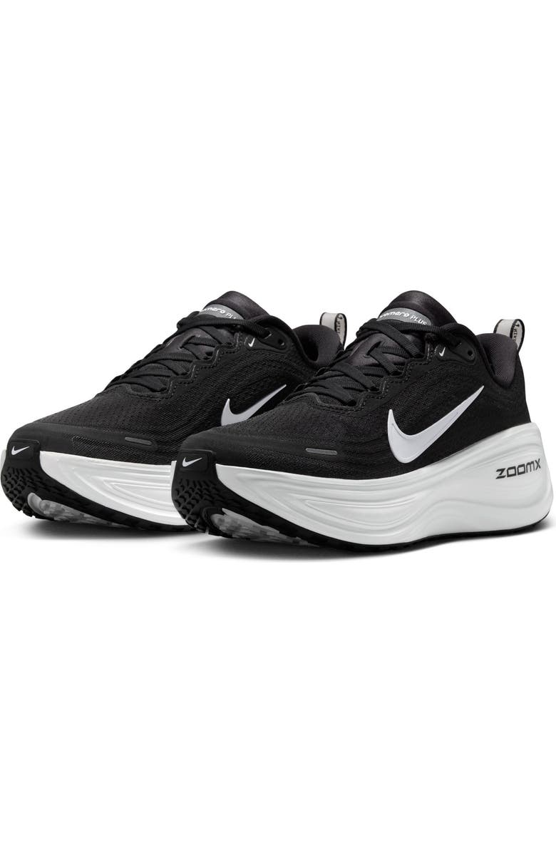 Nike Vomero Plus Running Shoe, Main, color, 002 Black/White
