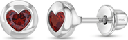 In Season Jewelry Cupid Hearts Girl Earrings