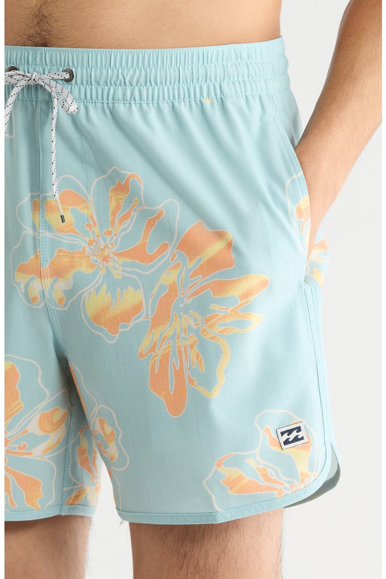 73 Layback Swim Trunks, Alternate, color, DUSTY BLUE