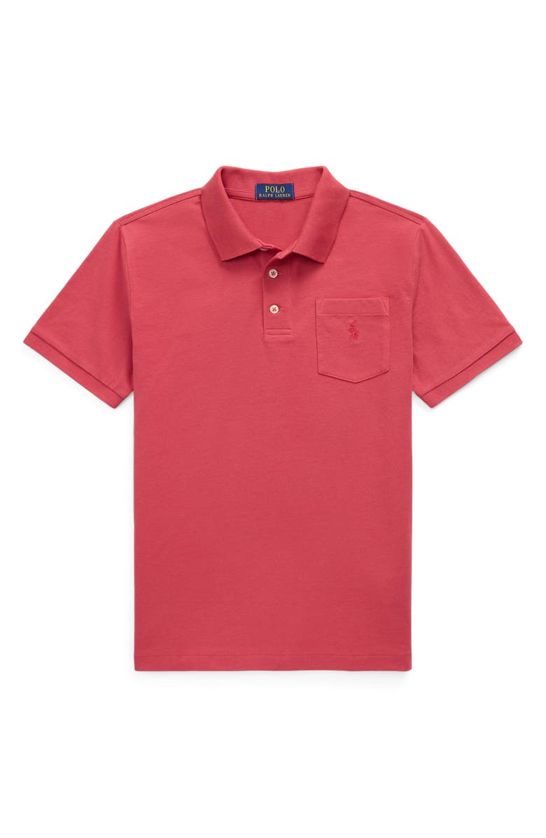 Ralph Lauren Kids' Cotton Pocket Polo, Main, color, 