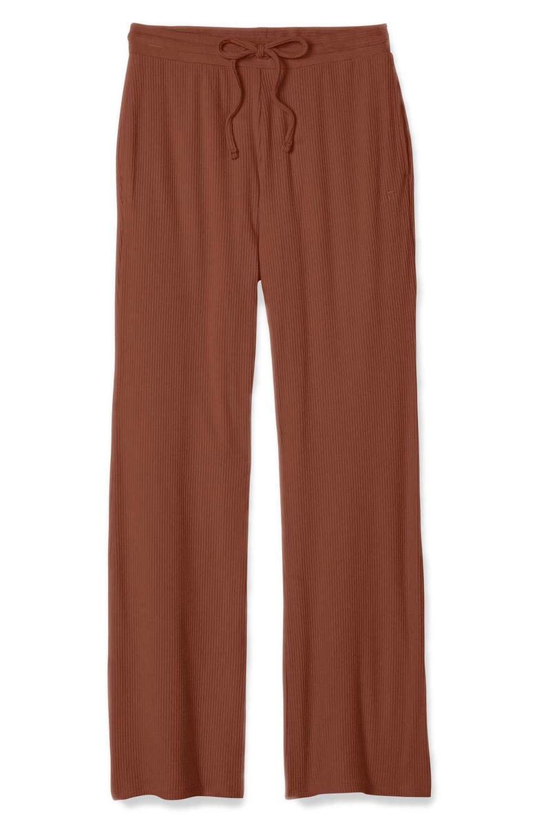 Tommy John Brushed Rib Pajama Pants, Alternate, color, 