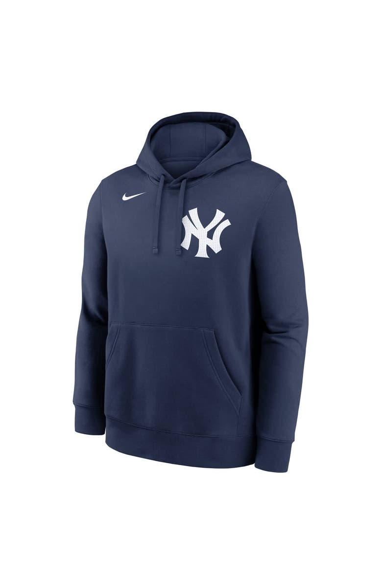 Nike Men's Nike Mickey Mantle Navy New York Yankees Retired Player Name & Number Club Pullover Hoodie, Alternate, color, Navy