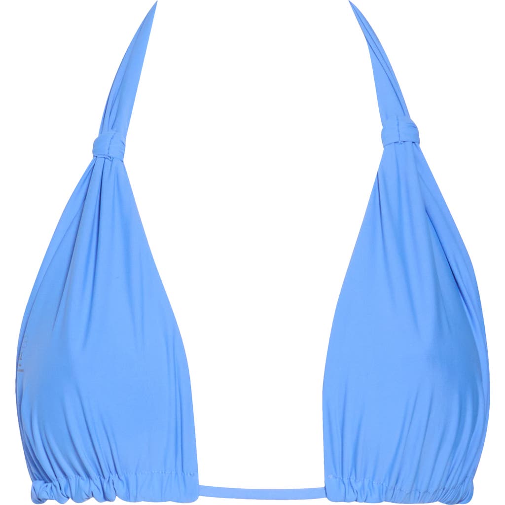 VYB VYB KNOTTED HALTER BIKINI TOP