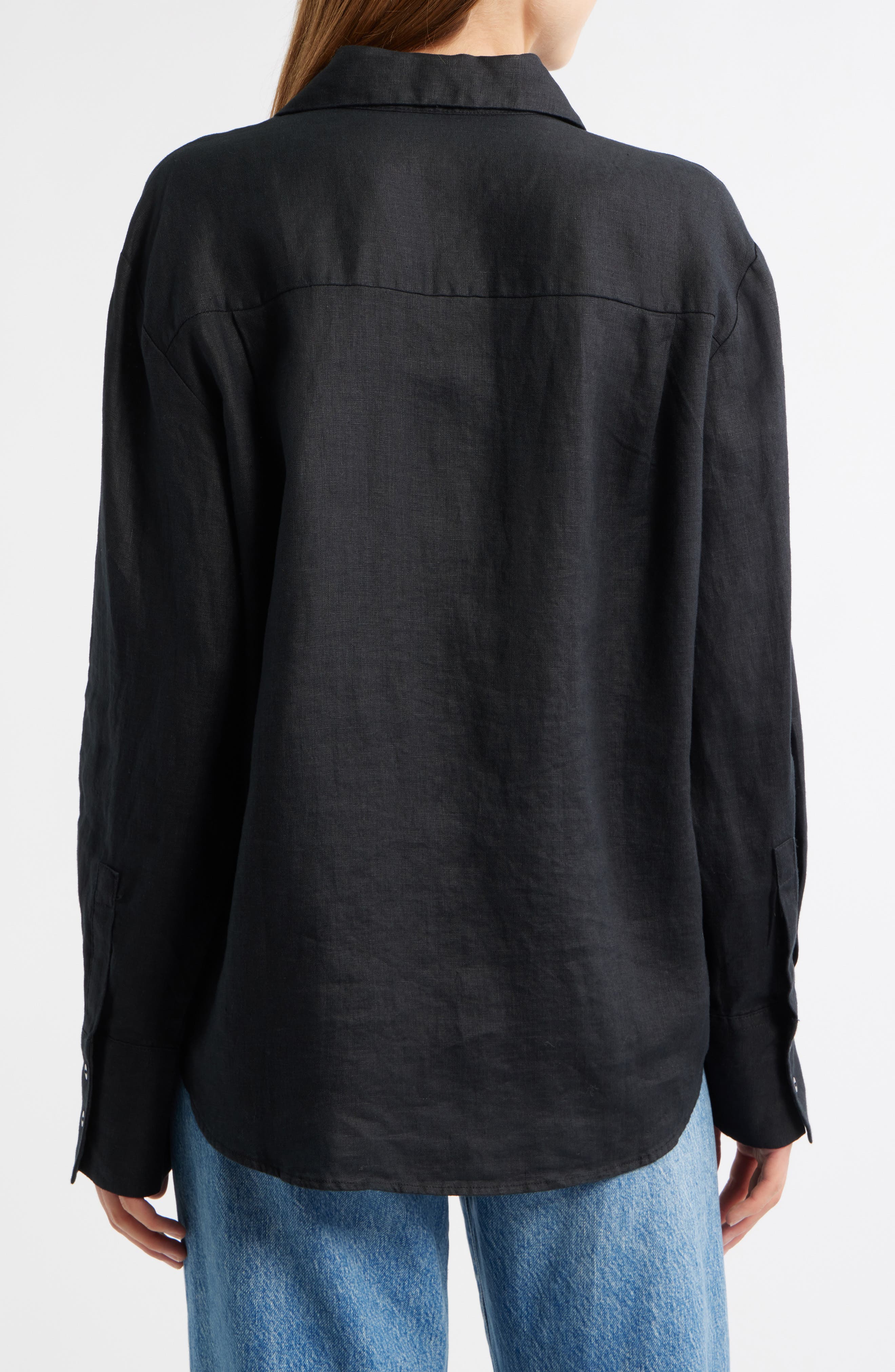 Oversize Linen Shirt - image 2