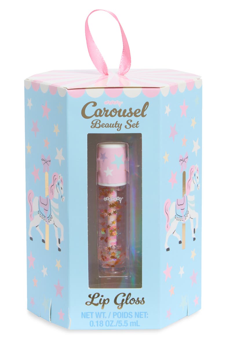 Kids' Carousel Lip Gloss Set, Main, color, MULTI
