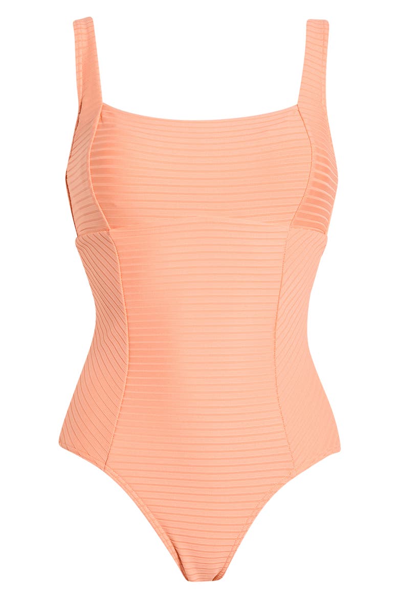 Premium D- & D-Cup One-Piece Swimsuit, Alternate, color, PAPAYA