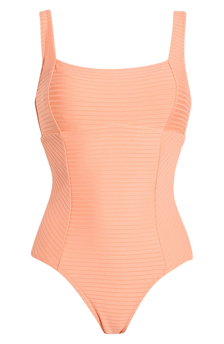 Rip Curl Premium D- & D-Cup One-Piece Swimsuit, Main, color, Papaya