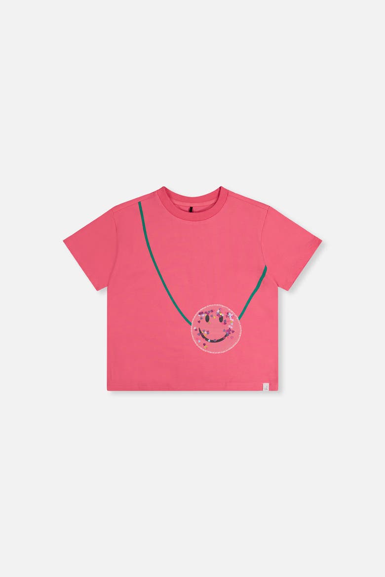 Ivy Casual Short Sleeve Jersey T-Shirt, Main, color, Pink