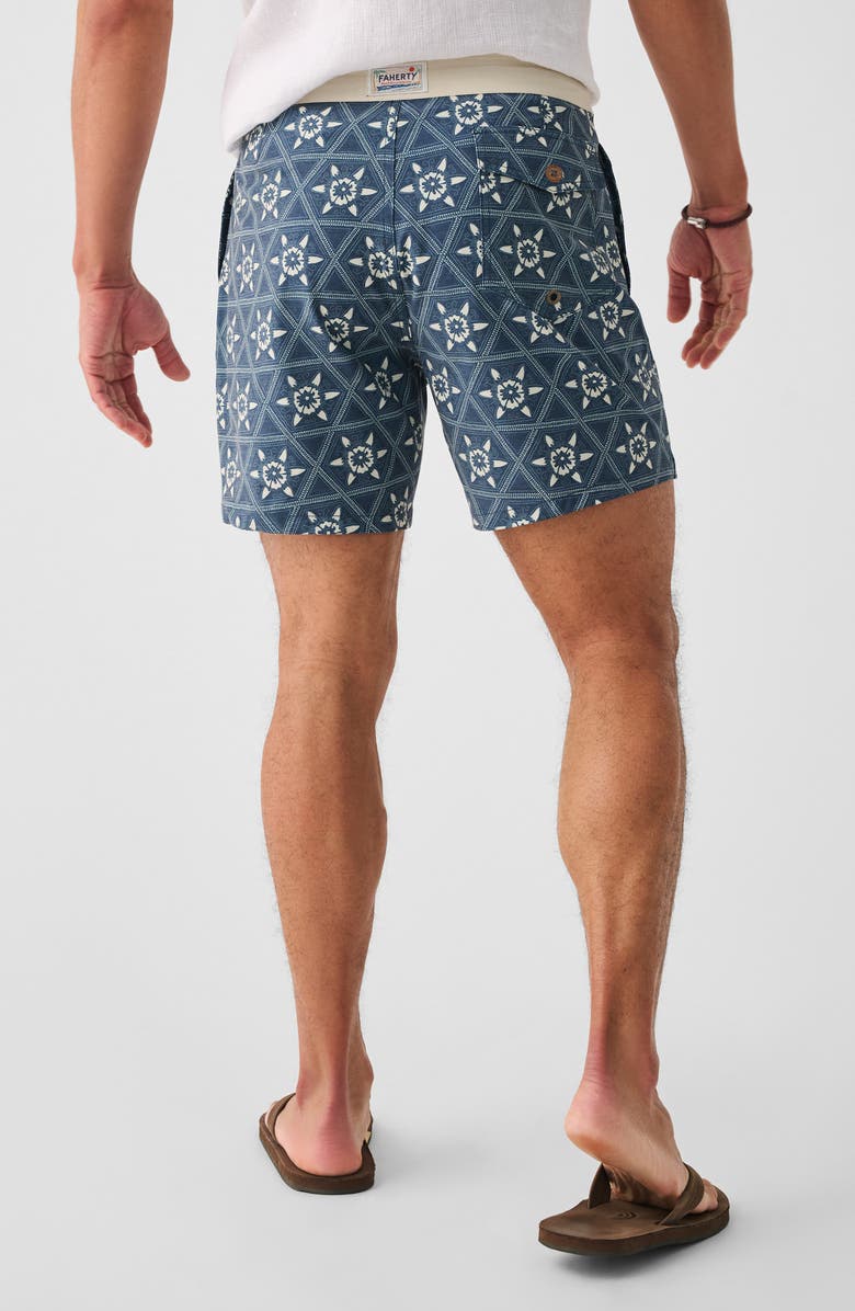 Faherty Biarritz Board Shorts, Alternate, color, Chikura