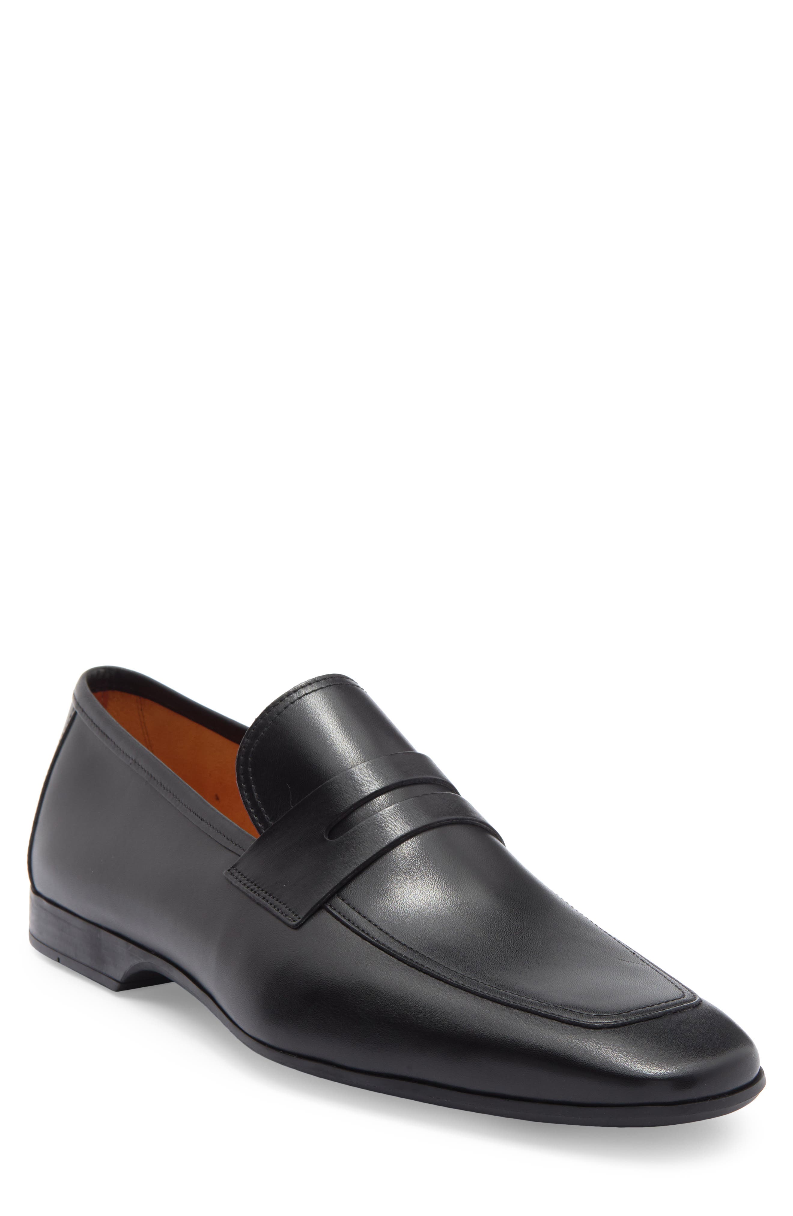 Magnanni Vince Leather Penny Loafer